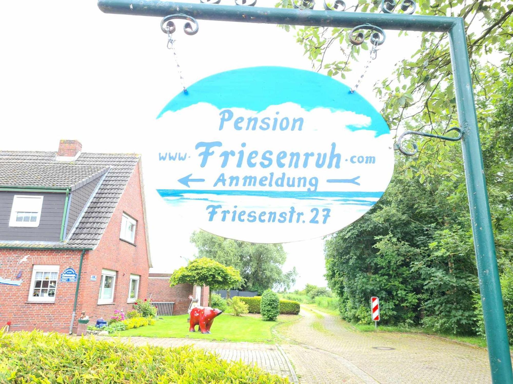Hotel-Pension Friesenruh Bensersiel Buitenkant foto